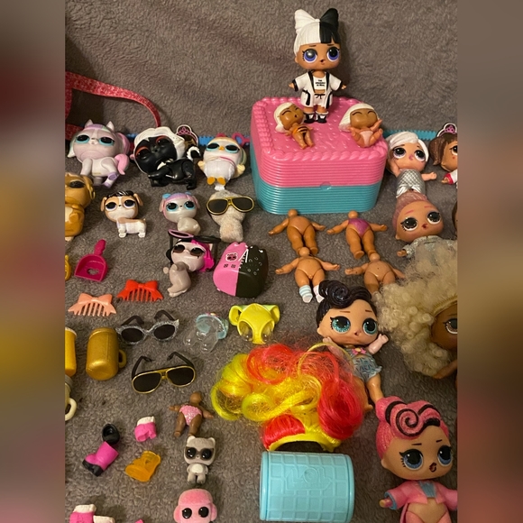 101 Glitter LOL Doll Pet Babies Accessory Toy Lot - Picture 6 of 8